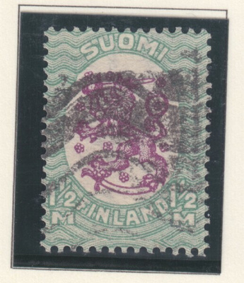 M17 hakaristivesileima 1½ mk B hammaste W2 vesil. LaPe 20€