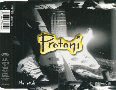 Protoni • Mene Vain CD-Single