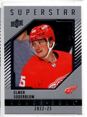 Elmer Söderblom 22-23 Upper Deck Honor Roll HR55