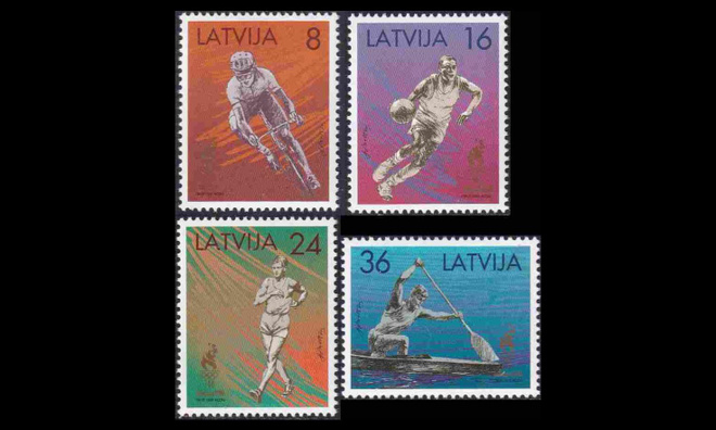 Latvia 427-30 ** Atlantan olympialaiset (1996)