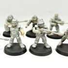 WH40K - 13kpl Rogue Trader Imperial Guard figuuria [K6] - pikkukuva 2