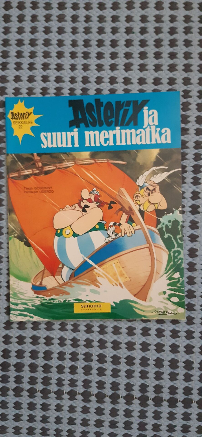 Asterix ja suuri merimatka 1.p v. 1976 LÄHES PRIIMA!