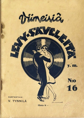 Viimeisiä levy-säveleitä y.m. N:o 16