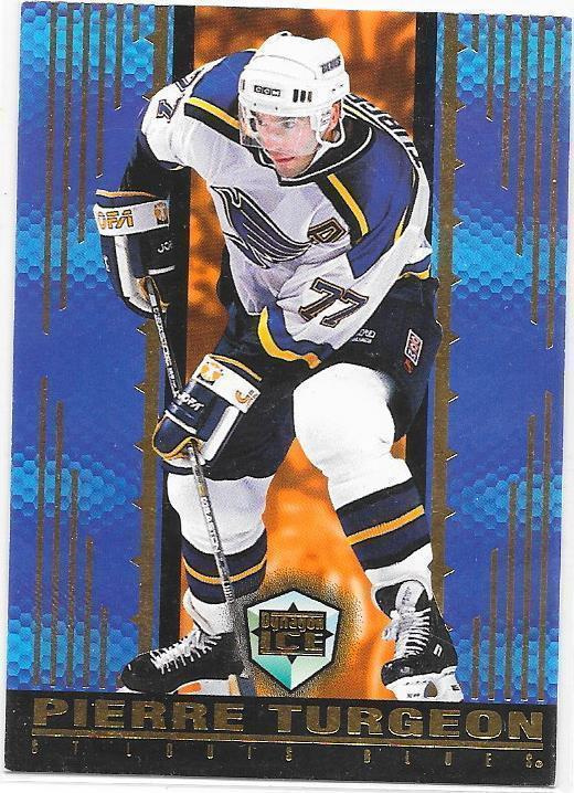 1998-99 Pacific Dynagon Ice #163 Pierre Turgeon St Louis
