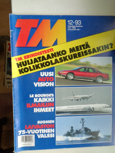 Tekniikan Maailma Nro 12/1993 (10.7)
