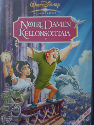 Notre Damen kellonsoittaja DVD SUOMIPUHE