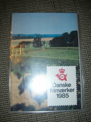 vuosikerta postimerkit Tanska 1985