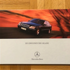 Esite Mercedes S-sarja W220 2002 S 320 CDI - S 600 - pikkukuva 1