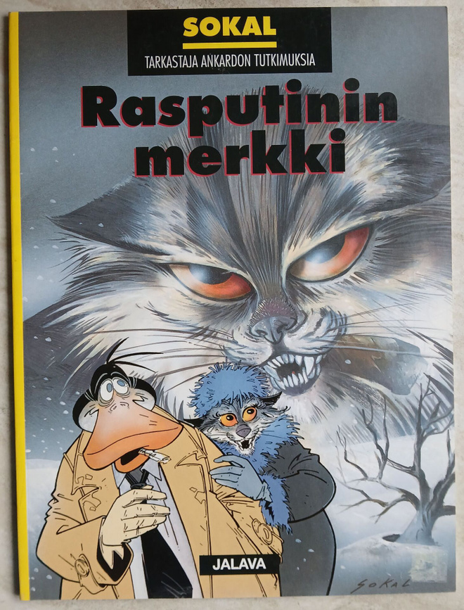Sokal Rasputinin merkki , lukematon