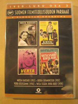 SUOMEN FILMITEOLLISUUDEN PARHAAT - Osa 3 ( 4 x elokuva )