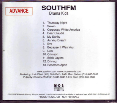{ southfm - drama kids (advance promo) }