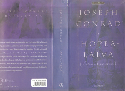 Conrad, Joseph: Hopealaiva = (Nostromo), Gum 1997 2 p.skp,K3