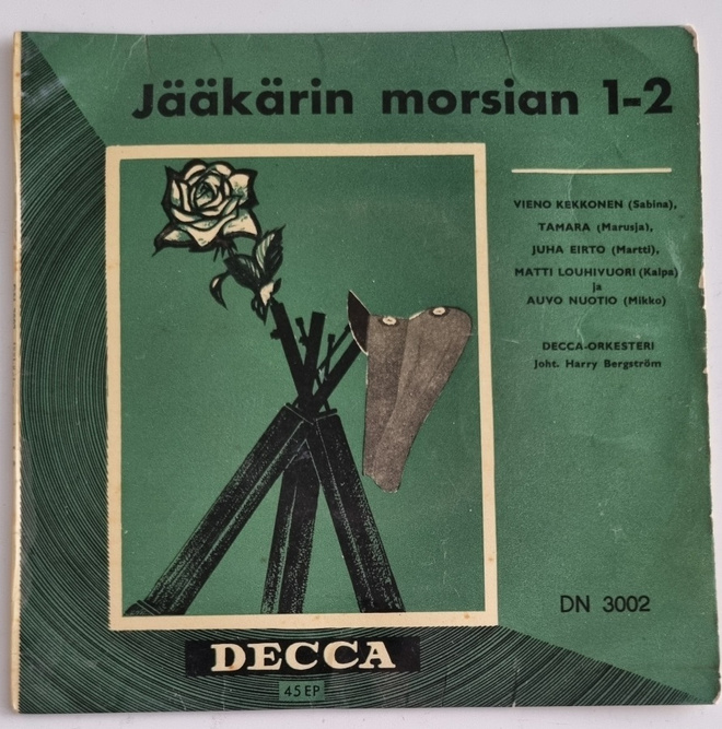 7" - Jääkärin morsian 1-2 - Decca EP DN 3002