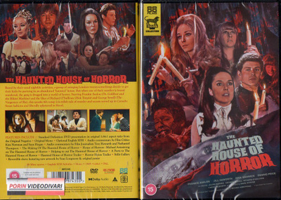 haunted house of horror (38 015) UUSI -GB- DVD frankie ava