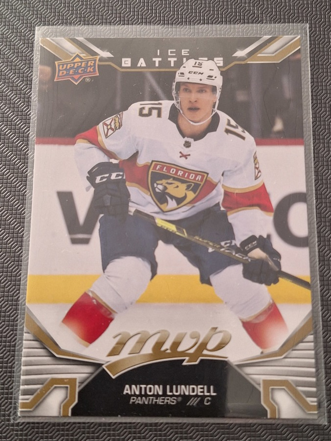 2022-23 Upper Deck MVP Gold Ice Battles Anton Lundell #99