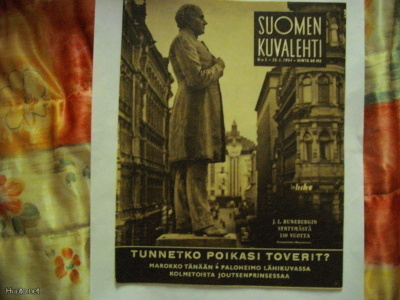 Suomen Kuvalehti Nro 5/1954 (9.11)