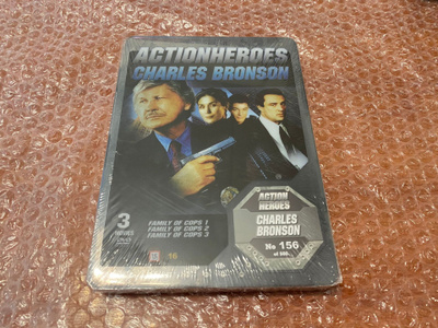 Actionheroes Charles Bronson Family of Cops (3xDVD) (Uusi)