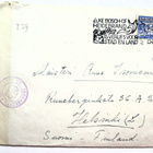 1941 Hollanti kaksoissens kuori Hkiin, suomalaislähettäjä - pikkukuva 1