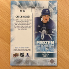 2023-24 UD Ice Matthew Knies Frozen in Ice #FI-22 (AVATTU) - pikkukuva 2