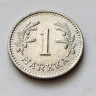 1 mk, circ, v . 1940, CuNi,  kl n. 7-8 - pikkukuva 1