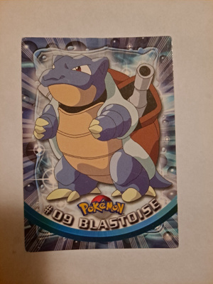 Pokemon Topps keräilykortti #09 Blastoise