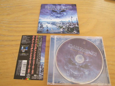 Iron Maiden Brave new world cd obi japani 2000 liite