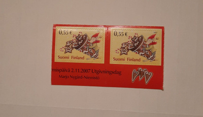 Joulumerkit 2kpl postituoreita 2007