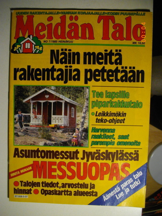 Meidän Talo Nro 7/1985 (4.3)