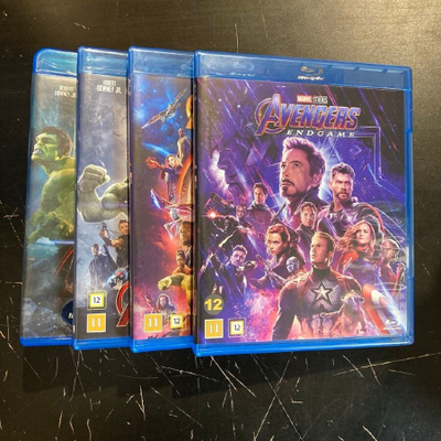 Avengers 1-4 Blu-ray
