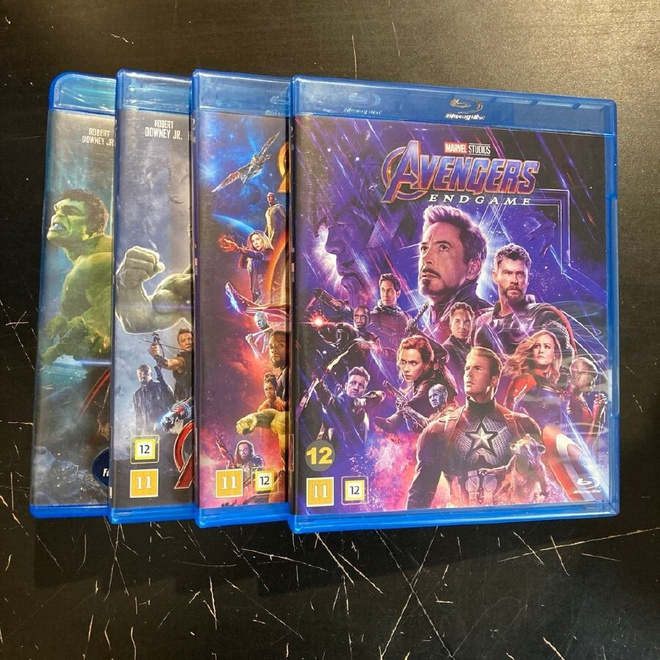 Avengers 1-4 Blu-ray