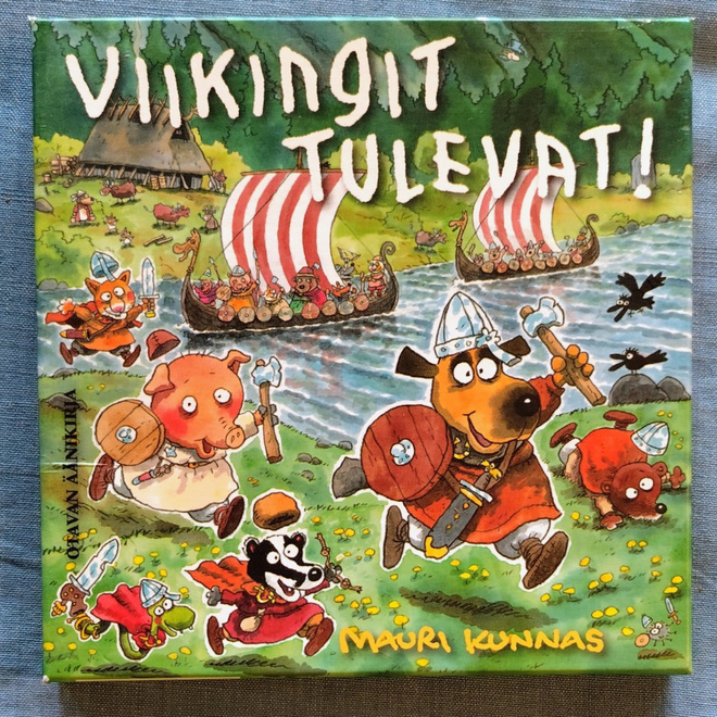 MAURI KUNNAS: Viikingit tulevat! – äänikirja-CD 2007 Otava