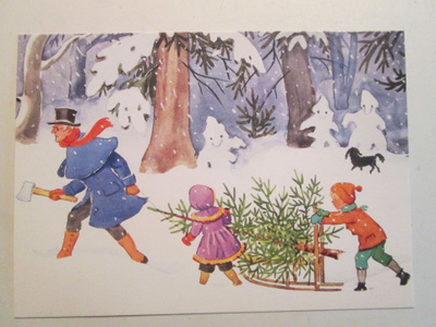KULKEMATON ELSA BESKOW PETTERI JA LOTTA HAKEMASSA JOULUKUUST