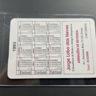 1992 Bolso calendar card Juha Kankkunen Lancia - pikkukuva 2