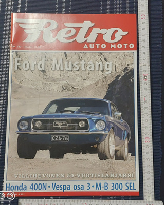 Retro AUTO MOTO lehti nro 147