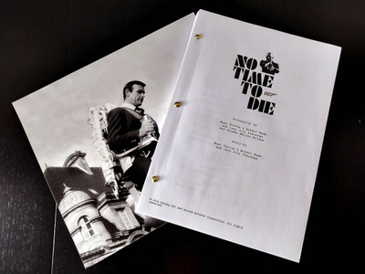 007 James Bond – ”No Time To Die” - käsikirjoitus