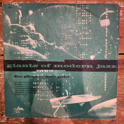 Dizzy Gillespie/Charlie Parker-Giants Of Modern Jazz Lp (VG+