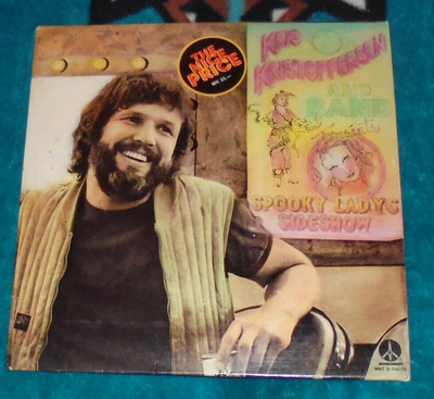 KRIS KRISTOFFERSON ~ Spooky Lady's Sideshow ~ LP