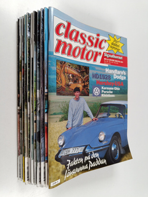 Classic motor Signalhornet vuosikerta 1992 (11 lehteä)