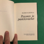 Karhila: Pesonen ja pankkimiehet. 1982. 1.painos. - pikkukuva 3