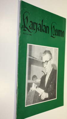 Karjalan heimo n:o 5-6/1986