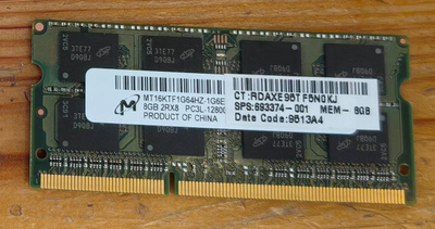 8GB DDR3 SODIMM