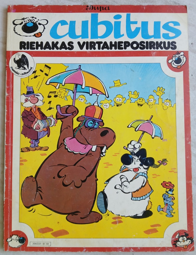Cubitus albumi 1980 Riehakas virtaheposirkus