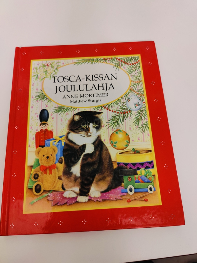 Anne Mortimer; Tosca-kissan joululahja