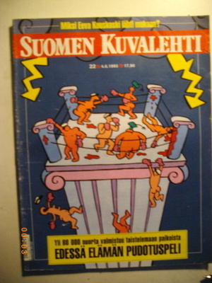 Suomen Kuvalehti Nro 22/1993 (22.3)