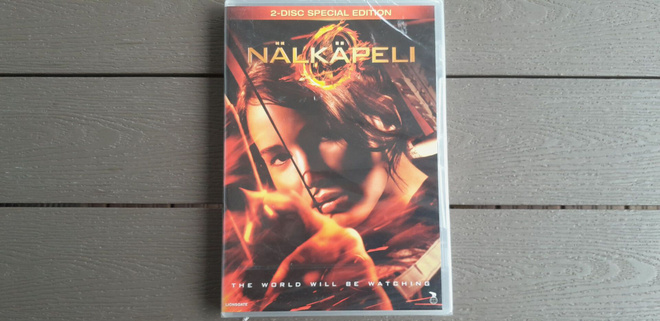 DVD: Nälkäpeli, 2xDVD Special Ed. (Jennifer Lawrence) UUSI