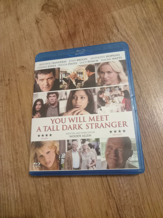 You will meet a tall dark stranger