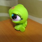 LITTLEST PET SHOP istuva nuotti KILPIKONNA #2887 - pikkukuva 2