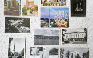 RUOTSI paikkakuntakortit vanhoja