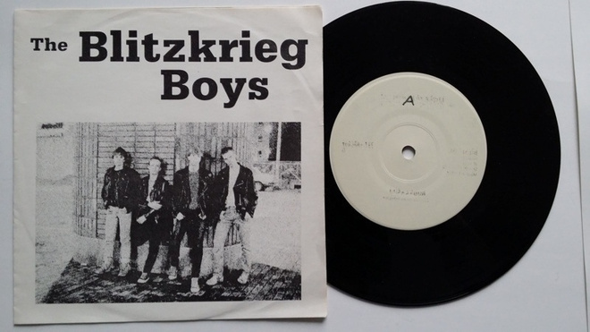 The Blitzkrieg Boys. Raktor Records. 7" sinkku. LP. Ramones