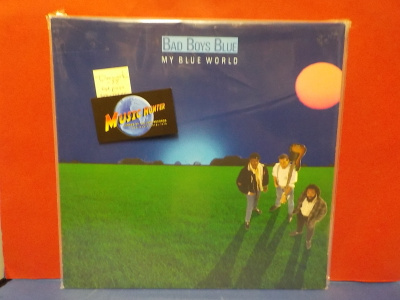 BAD BOYS BLUE - MY BLUE WORLD M-/EX+ DEN -88 1ST PRESS LP